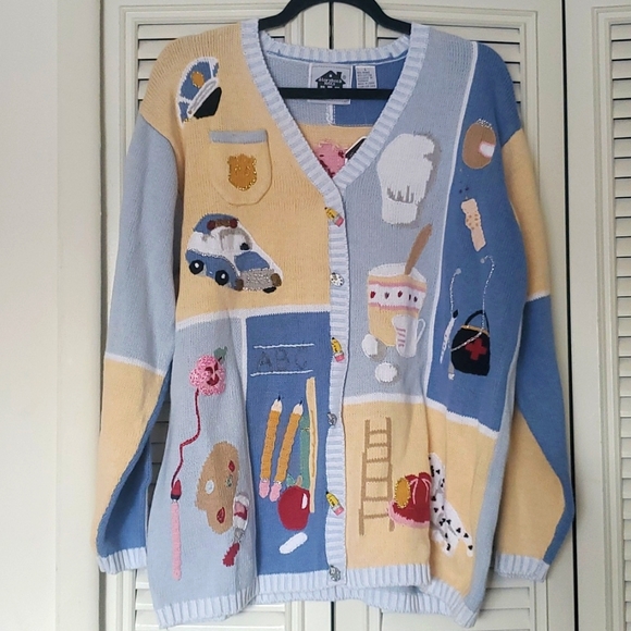 Storybook Knits Sweaters - NWT! Vintage Storybook Knits labor of love sweater